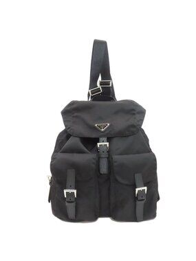 Prada Logo Backpack Nylon